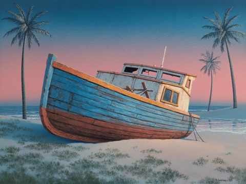 Barbados Sunset  I
