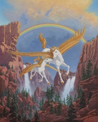 Mother Unicorn & Child