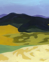 Sun Dappled Mountains III