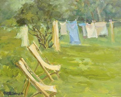 French Hanging Laundry