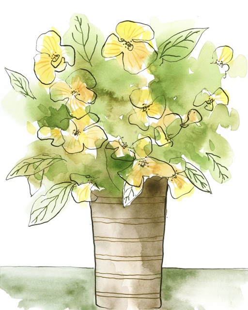 Yellow Bouquet I