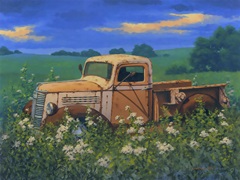 Truck In the Meadow I