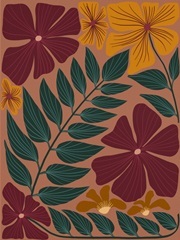 Autumn Floral Scatter  I