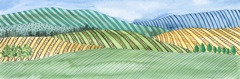 Striped Landscape I