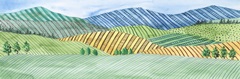 Striped Landscape II