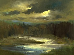 Dusk On The River