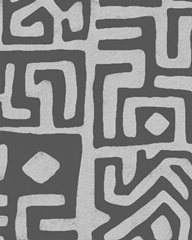 Vertical  Decorative Batik  III