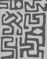 Vertical  Decorative Batik  IV