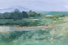 Impressionist Wildflower Field I