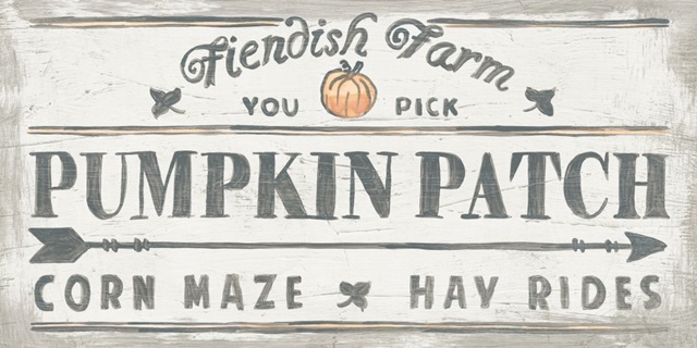 Pumpkin Picking Signs II