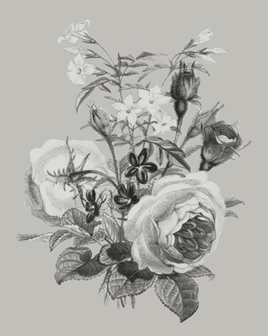 Antique Floral Spray III