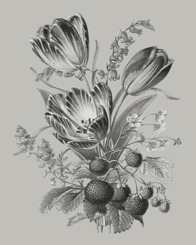 Antique Floral Spray IV