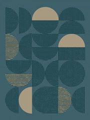 Teal Sand Geo I