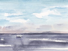 Violet Sea Horizon II
