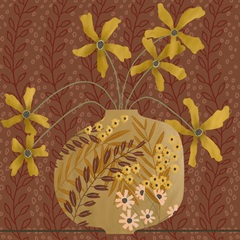 Autumn Flower Vase II