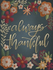 Autumn Flowers Thankful II