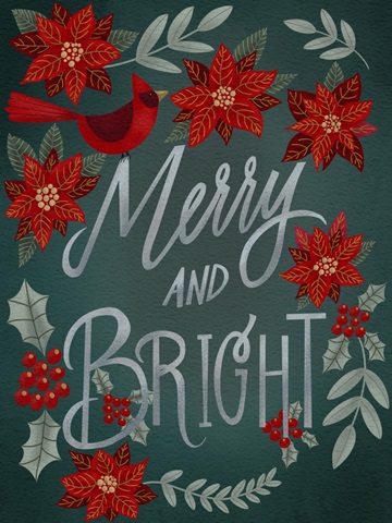 Red Flowers Christmas I