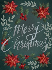 Red Flowers Christmas II