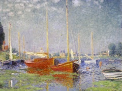 Red Boats at Argenteuil