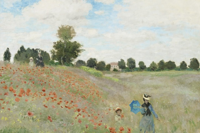 The Poppy Field near Argenteuil