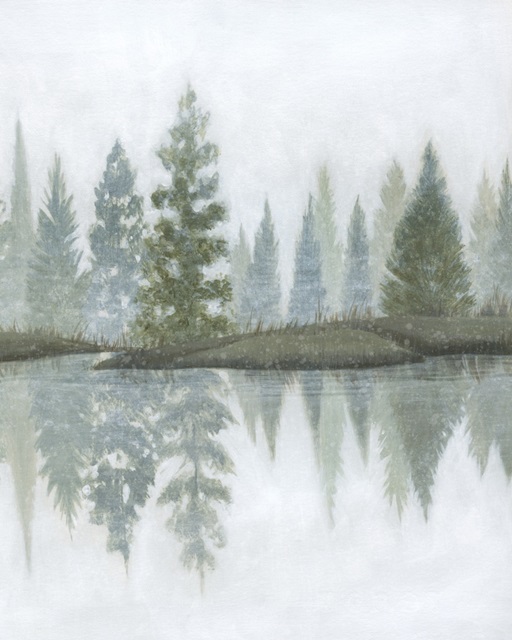 Hazy Winter Reflections II