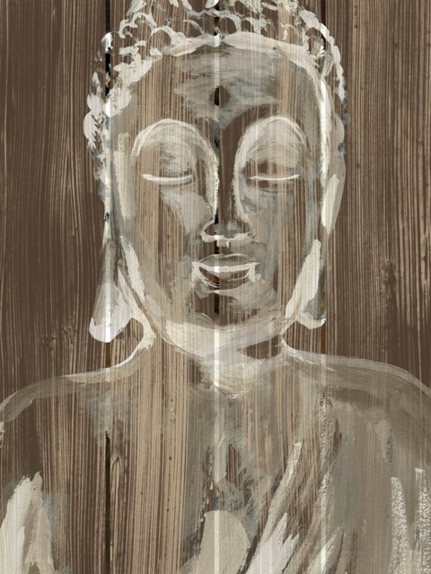 Buddha on Wood I