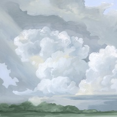 Rain and Blue Skies I
