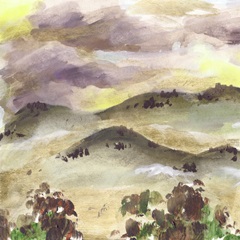 Misty Sunset II