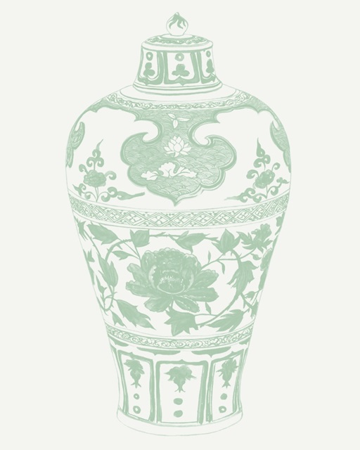 Mint Vases I