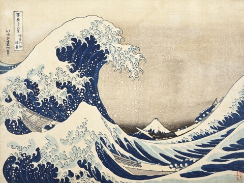 Katsushika's The Great Wave of Kanagawa I