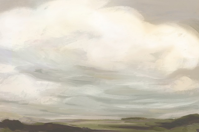 Muted Sky Horizon I