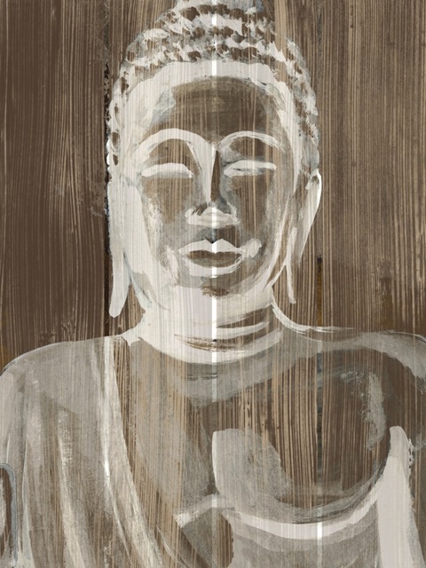 Buddha on Wood III