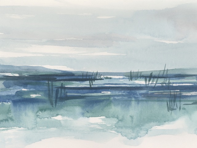 Bright Blue Marsh II