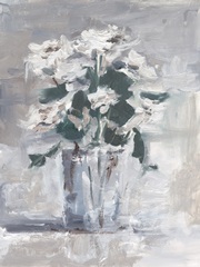 White Impasto Arrangement II