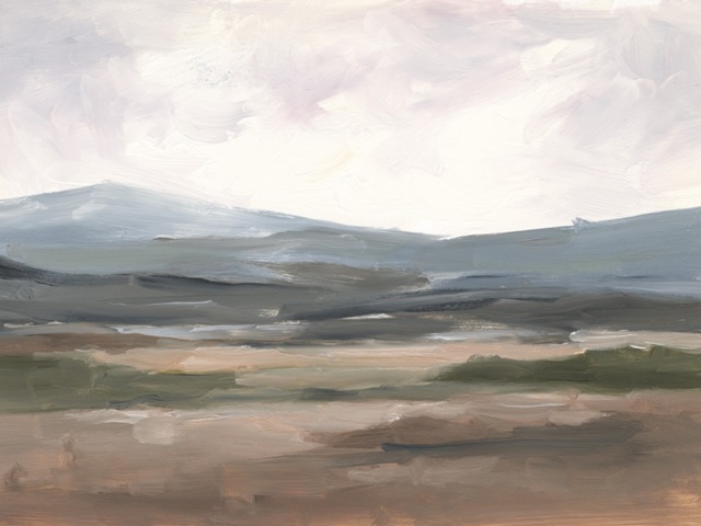 Serene Mountain Study I