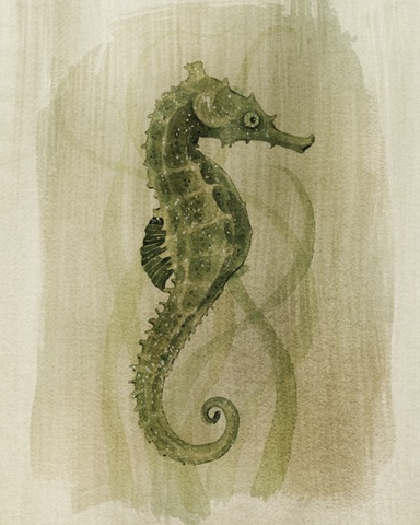 Emerald Seahorse I