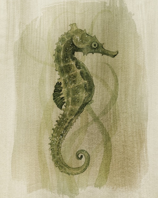 Emerald Seahorse I