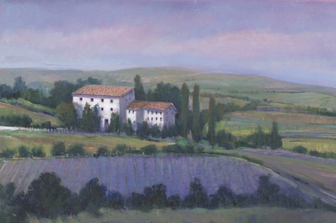 Soft Lavender Fields I