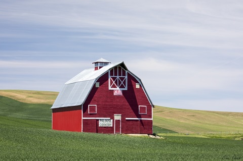 Red Palouse Barn II