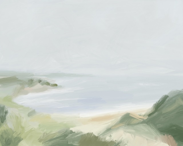 Soft Cliffside I