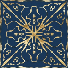 Motif on Blue III