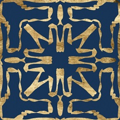 Motif on Blue VII