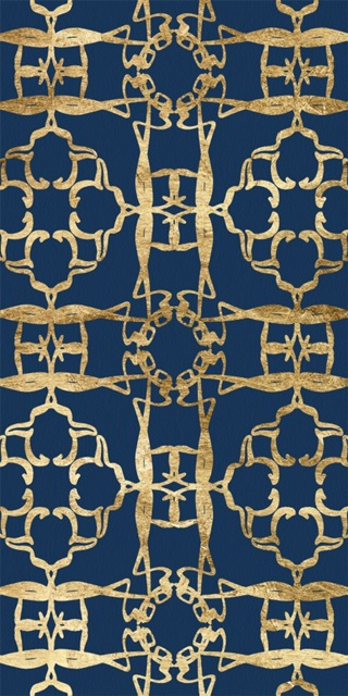 Motif on Blue XI