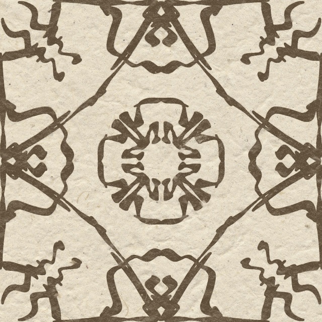 Motif on Cream I