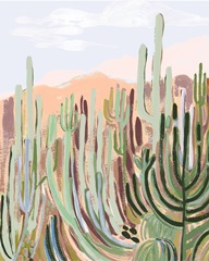 Warm Sunbaked Desert I