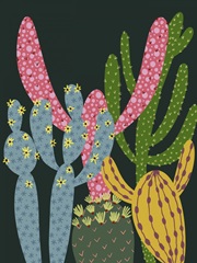 Colorful Cactus II