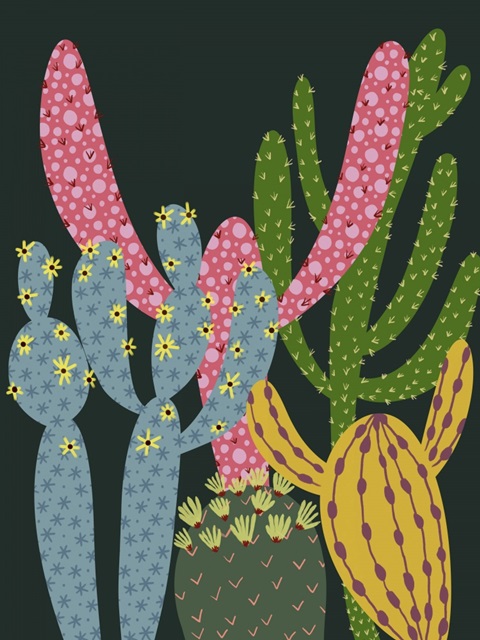 Colorful Cactus II