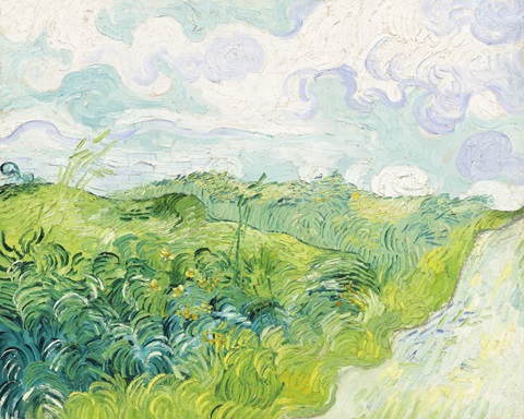 Van Gogh Landscapes with Clouds I