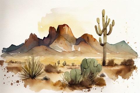 Through the Desert III