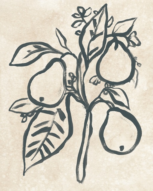 Ink Pear Branch I